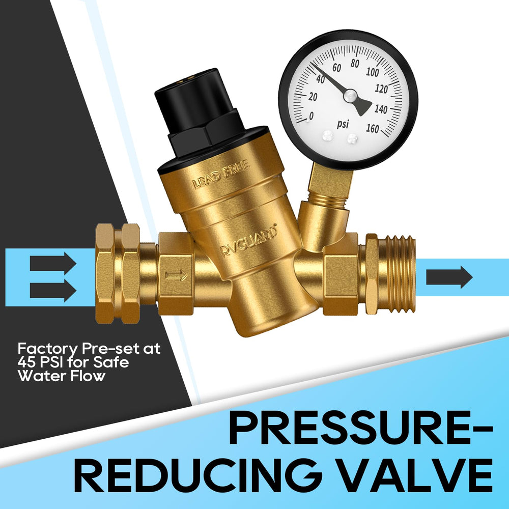 RVGUARD inline water filter reducing chlorine taste for better water