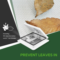 Installation kit with manual handles for RVGUARD vent upgrade