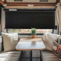 RVINGPRO RV blinds easy cleaning with a damp cloth.