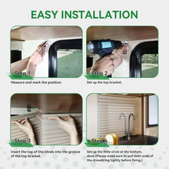 RVINGPRO RV blinds light-blocking capability keeps interior cooler.