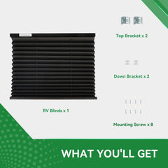 RVINGPRO blinds with tilt for precise light control