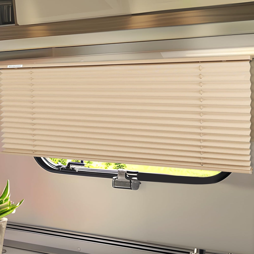 RVINGPRO blinds packaging box with included hardware