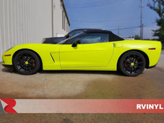 Adhesive layer of Rvinyl 3M 1080 satin neon yellow for reliable adhesion