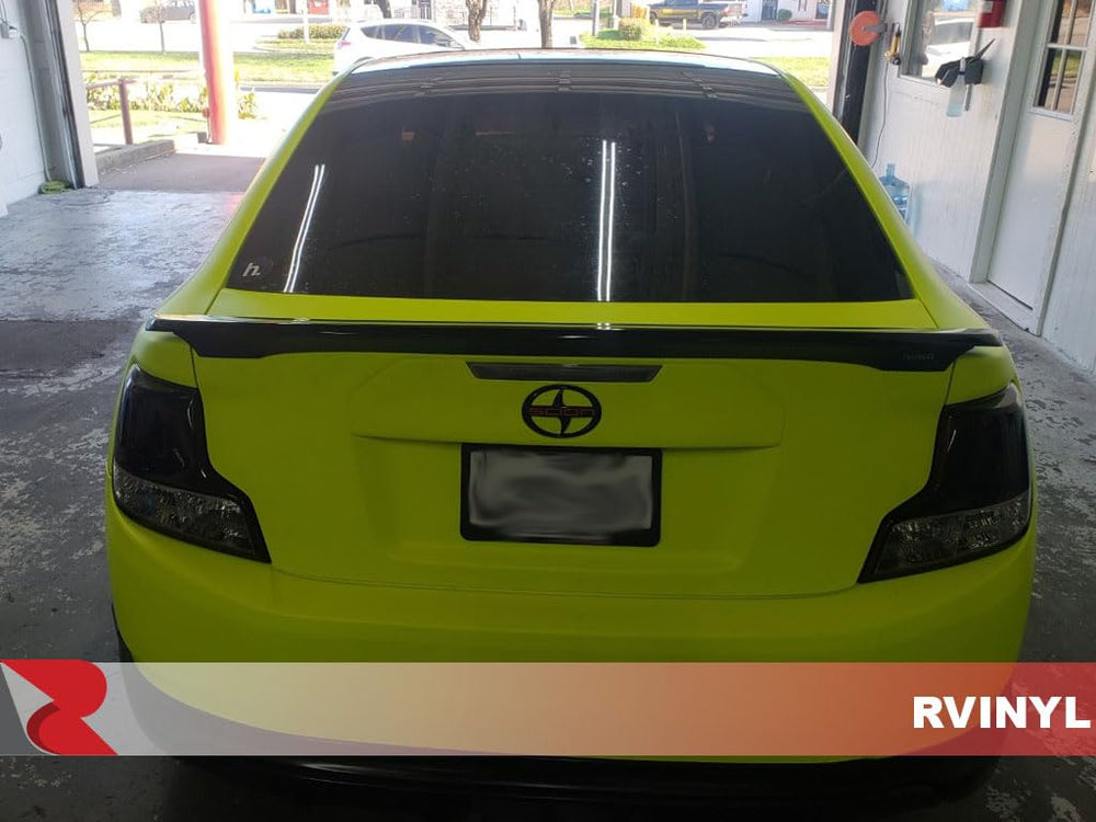 Rvinyl Quick Guide included with 3M 1080 satin neon yellow wrap