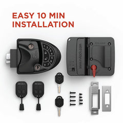 RVLock V4 includes remotes, spare keys, and US-based support