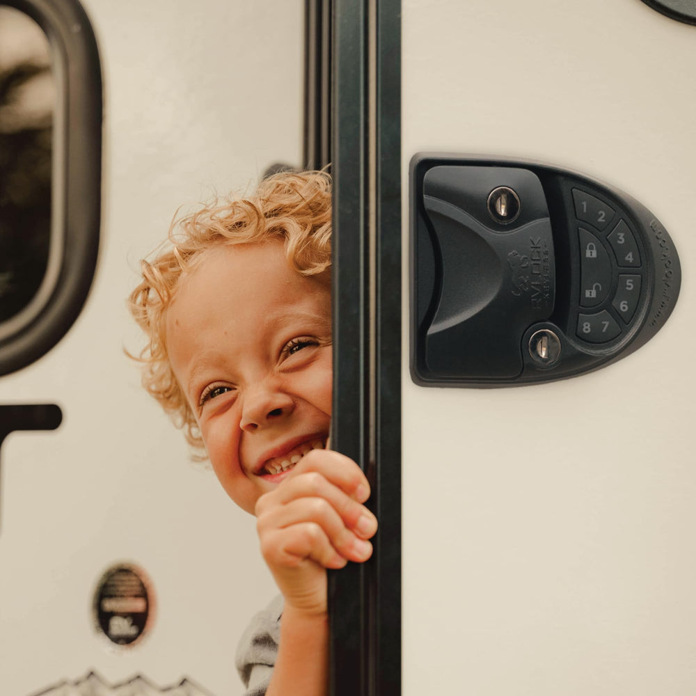 RVLock V4 long battery life reduces maintenance on road trips