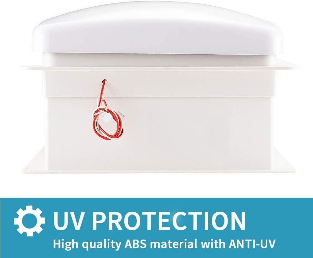 RVLOVENT durable construction ensures longevity against harsh weather and road use
