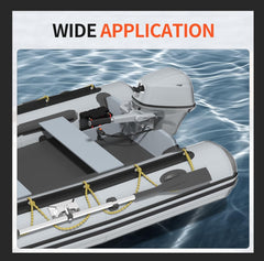 RVMARINEPAT ergonomic self-locking handle for simple damp-condition connections.
