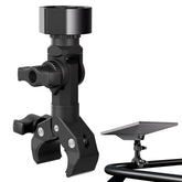 RVMARINEPAT Starlink Mini Clamp Mount on pole securing internet on the move