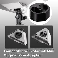 RVMARINEPAT Starlink Mini clamp with rotatable-angle design for easy aiming