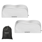 RVMATE dual-axle tire cover protects 27–30 inch tires from sun and weather.