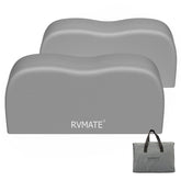 RVMATE dual-axle tire cover fits 30-33 inch tires, protecting from sun and weather.