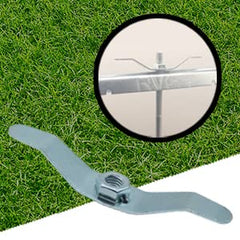 RVPNR wing nut clip enables fast securing of LP bottles.