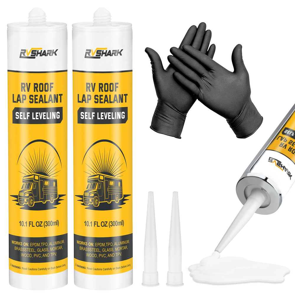 RVshark included gloves and packaging for clean application