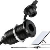RVSPARK Starlink Mini front view shows durable aluminum housing for rugged RV life