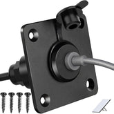 RVSPARK waterproof wall socket passthrough protects Starlink Mini outdoors