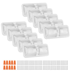 RVZONE 12V LED double dome light pack provides bright, even RV interior illumination.