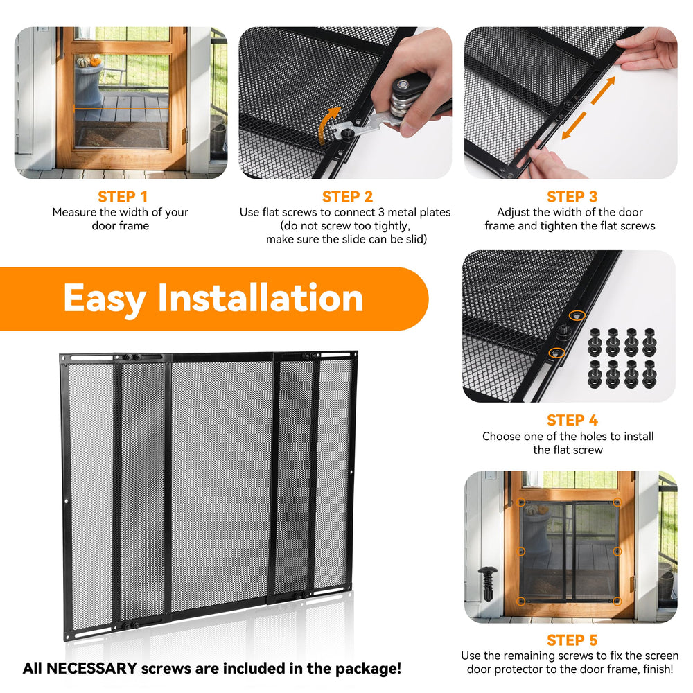 RVZONE Heavy-Duty Metal Material ensures sturdy protection.
