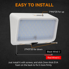 RVZONE included screws keep mounting simple and stable during setup.