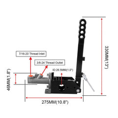 RYANSTAR installation requires cutting brake line and reconnecting securely