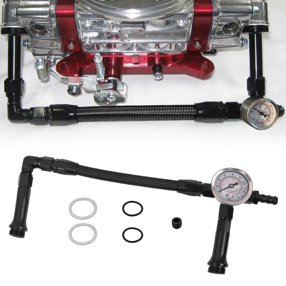 RYANSTAR RACING AN6 dual-feed fuel line for reliable Holley 4150 carburetor performance