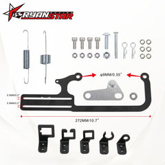 RYANSTAR RACING EZ-EFI adapter supports seamless throttle body integration.