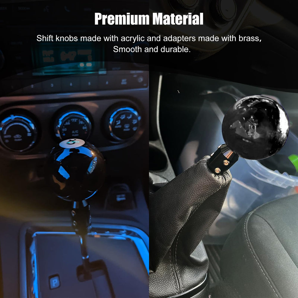 RYANSTAR RACING knob installed in car demonstrates easy installation.