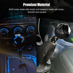 RYANSTAR RACING knob installed in car demonstrates easy installation.