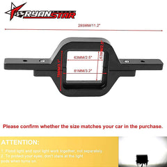 RYANSTAR RACING tow hitch LED lights spot and flood beam pattern for versatile night lighting