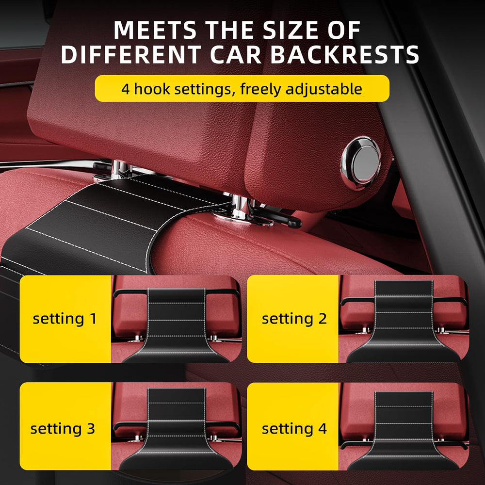 RYCELYSIAN back seat organizer bottom hook adds versatile hanging storage