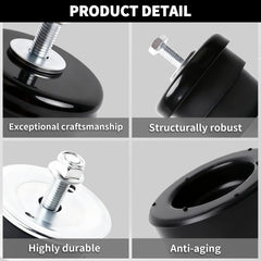 RydSuns body mount kit assembly demonstrates precise fit with OEM-style mounting points.