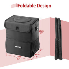 Ryhpez adjustable straps secure the bag to seats or consoles.