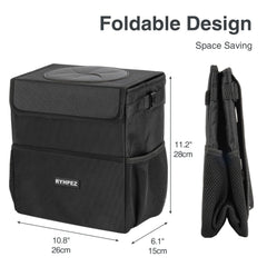 Ryhpez front pocket and side pouches organize small items within easy reach.