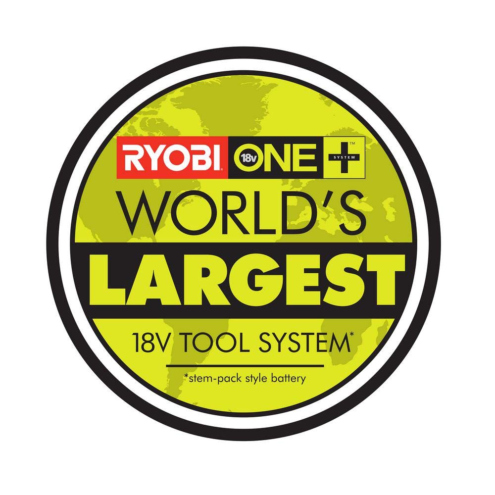 RYOBI 18V Grease Gun P3410 on-board hose storage keeps setup tidy.
