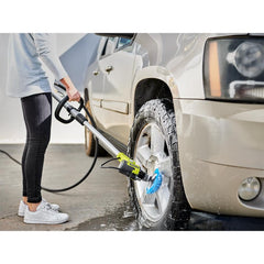 RYOBI PCL1701B IPX7 enclosure lets you clean near water safely.
