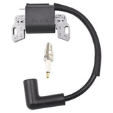 RYTIME ignition coil close-up for 84005272 improving spark consistency in Briggs & Stratton engines.