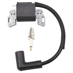 RYTIME ignition coil close-up for 84005272 improving spark consistency in Briggs & Stratton engines.