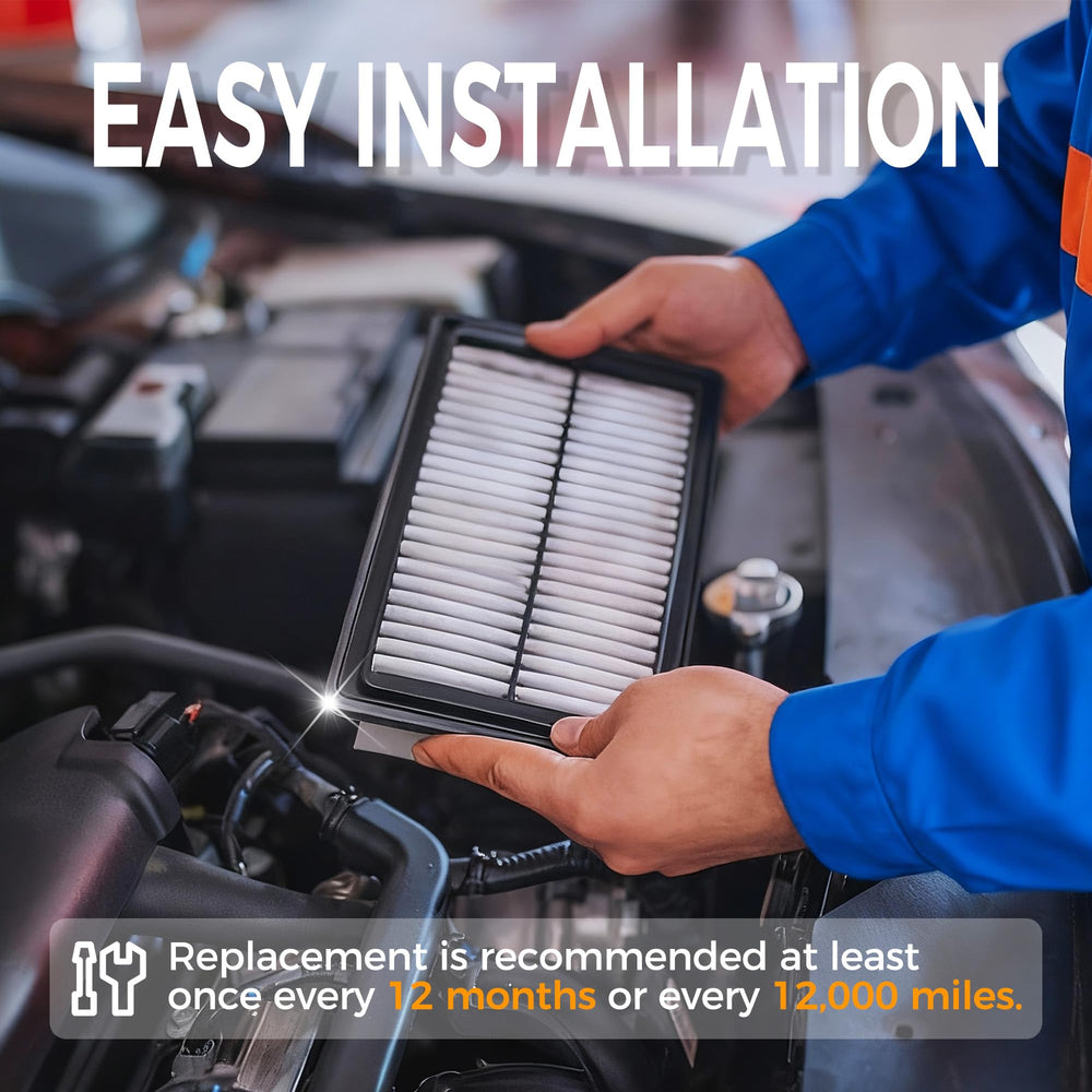 Ryvclim maintenance guidance card illustrating filter replacement intervals.
