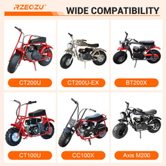 RZEOZU 6061 aluminum pegs offer durable, corrosion-resistant performance.