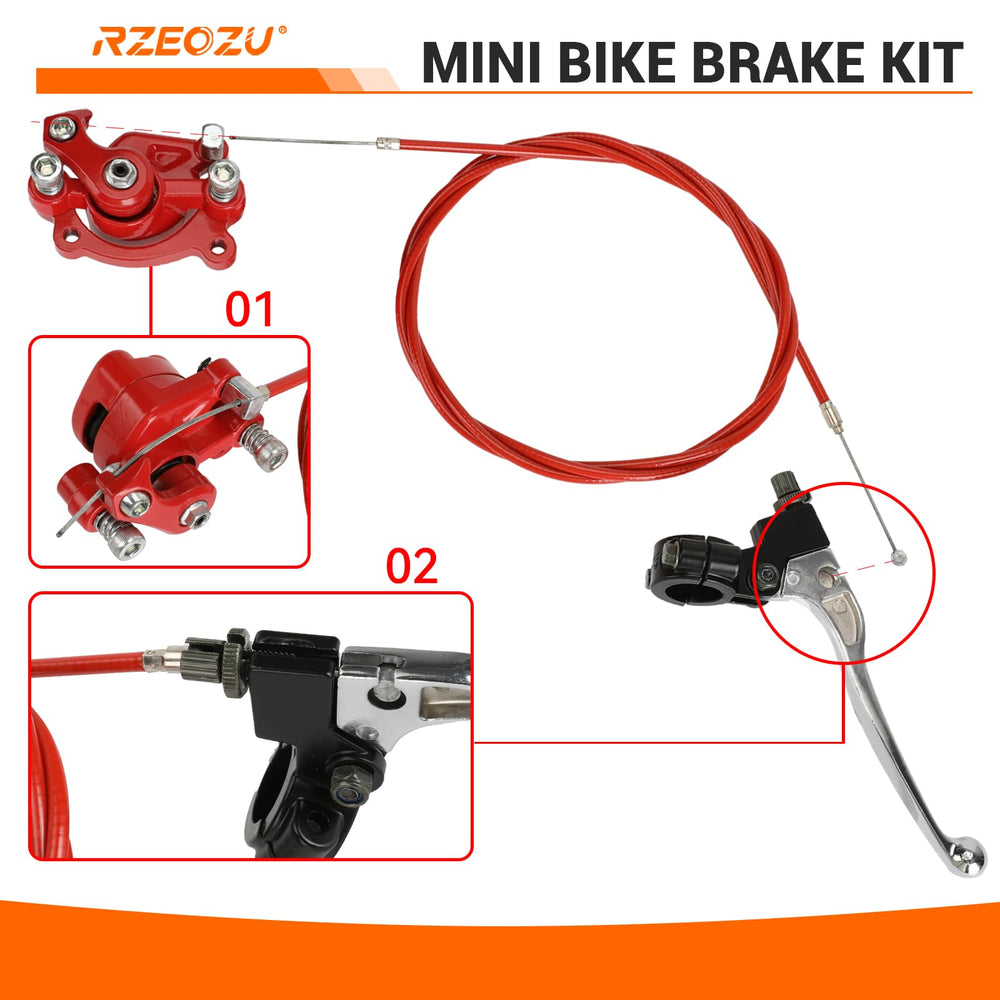 RZEOZU packaging showing complete replacement parts kit.