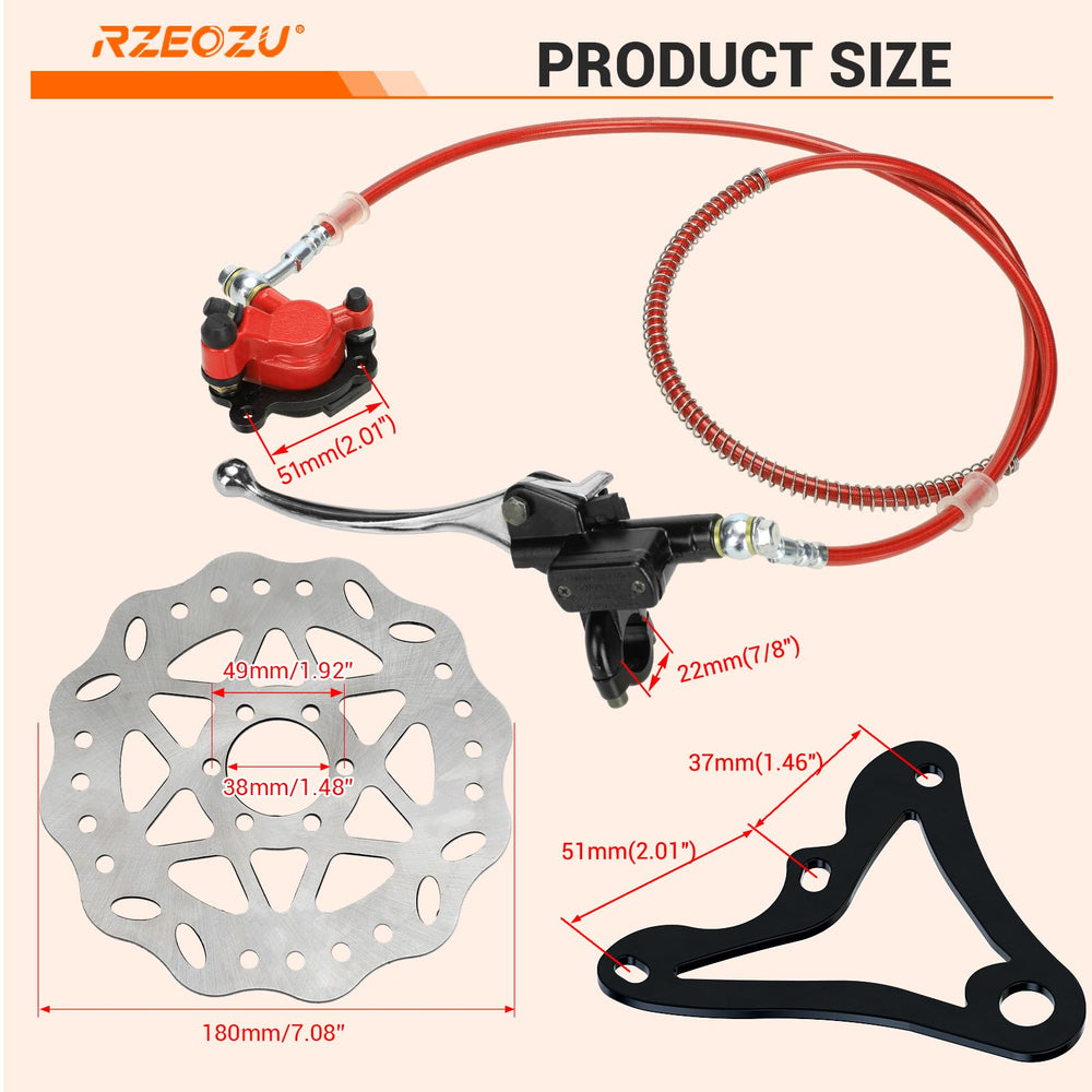 RZEOZU compatibility with Monster Moto GMB100 and Coleman minibikes for upgrades