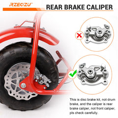 RZEOZU compatibility with Motovox MBX10/MBX11 minibikes