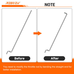 RZEOZU fasteners ensure secure mounting of the bracket