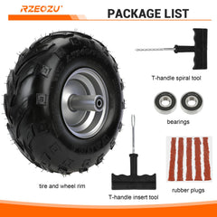 RZEOZU FR GMB100 front wheel supports consistent traction.