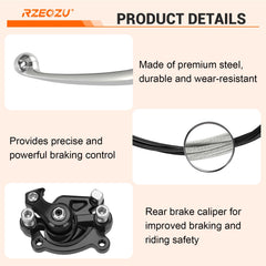 RZEOZU 7/8-inch handlebar fit supports minibike configurations