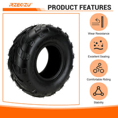 RZEOZU Massimo MB100 front wheel ensures solid handling.
