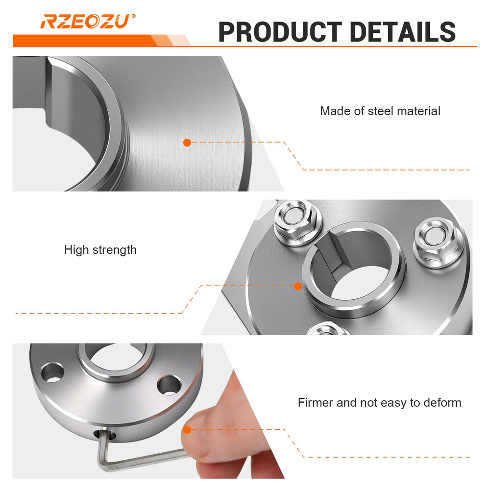 RZEOZU durable steel construction withstands frequent use.