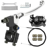 RZEOZU mini bike brake lever kit with rear caliper for minibike upgrades