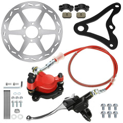 RZEOZU mini bike hydraulic brake kit rear caliper bracket improves compatibility and stopping power