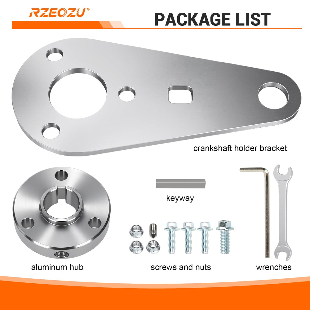 RZEOZU packaged crankshaft holder kit ready for install.